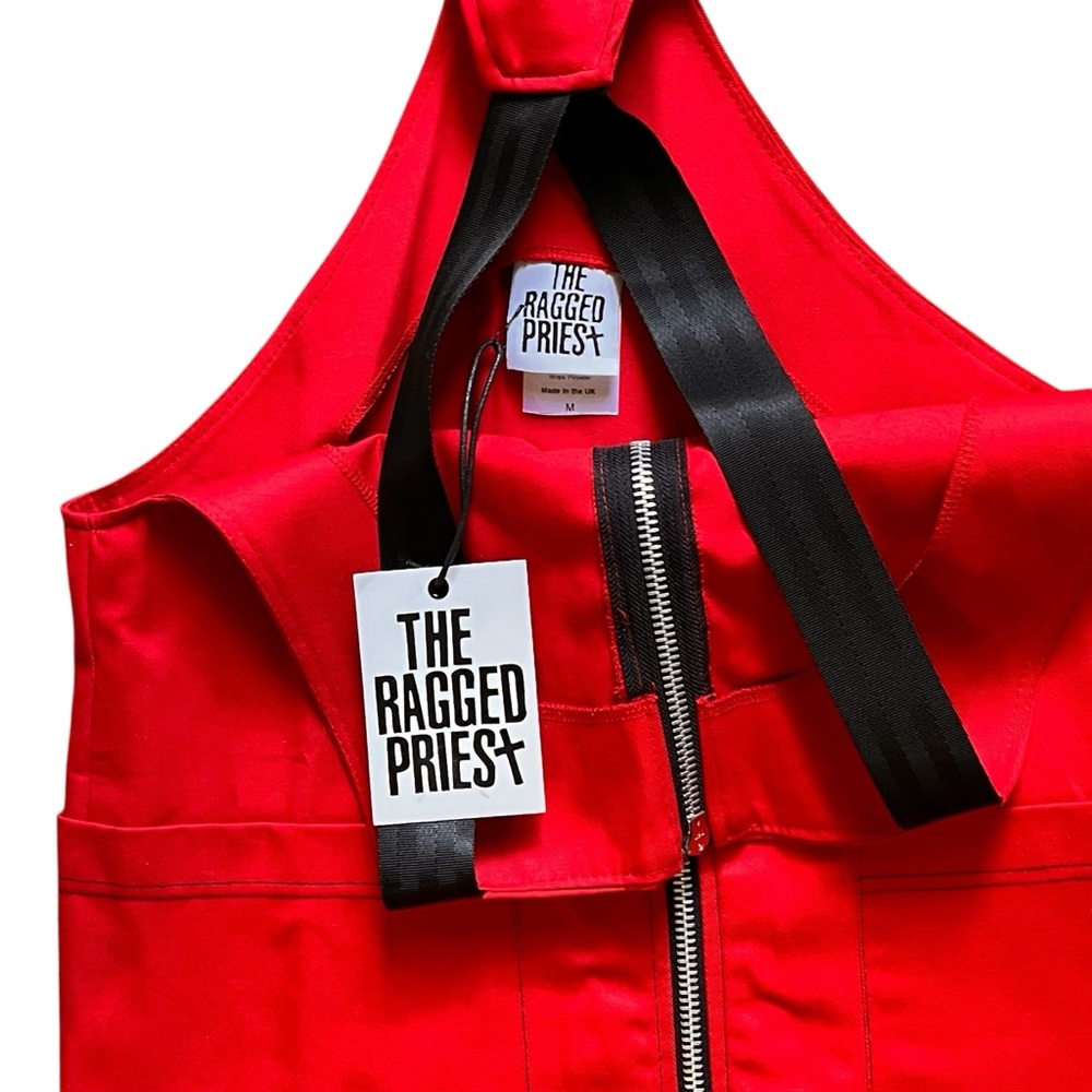 The Ragged Priest Red Mini Dress - Picture 4 of 9